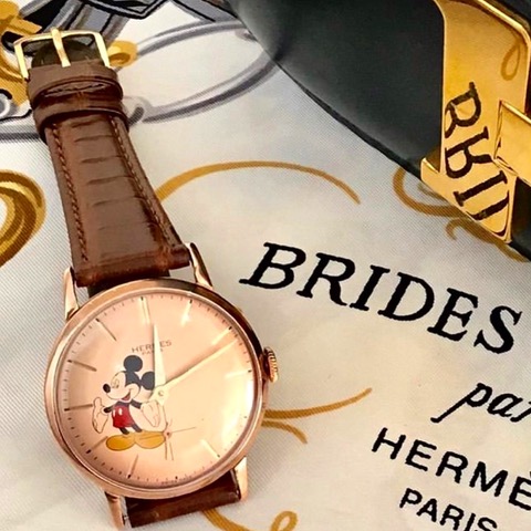 Hermes Mickey Mouse Watch by Baume & Mercier