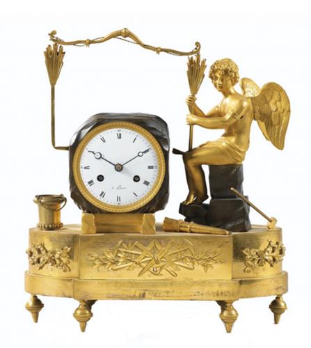 Restoration period Masonic clock