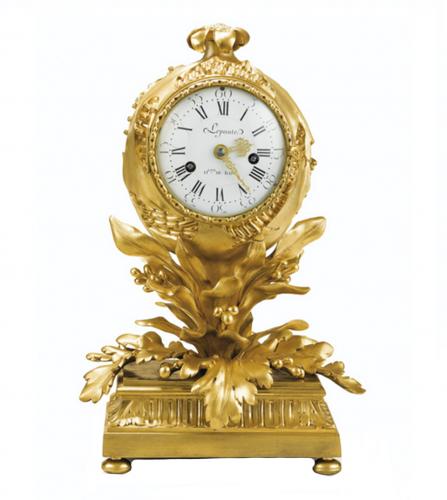 Louis XV period ormolu pomegranate clock