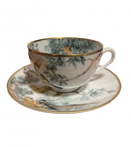 HERMES CUP AND SAUCER