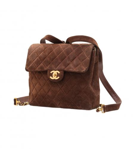 CHANEL BROWN BACKPACK