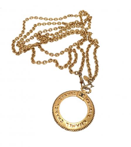 CHANEL LOUPE LONG NECKLACE