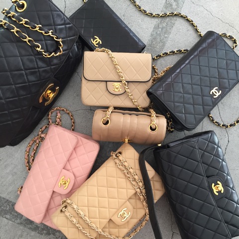 Select rare Chanel bags for your shop