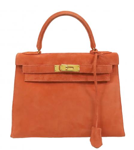 Hermes Cassis Kelly 25 Bag Pochette Clutch