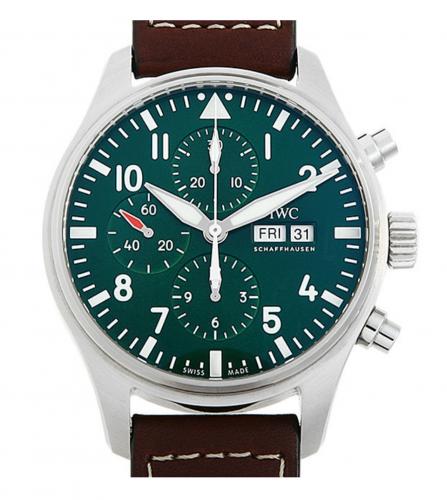 IWC PILOT RACING GREEN WATCH