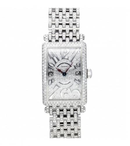 FRANCK MULLER LONG ISLAND DIAMOND WATCH