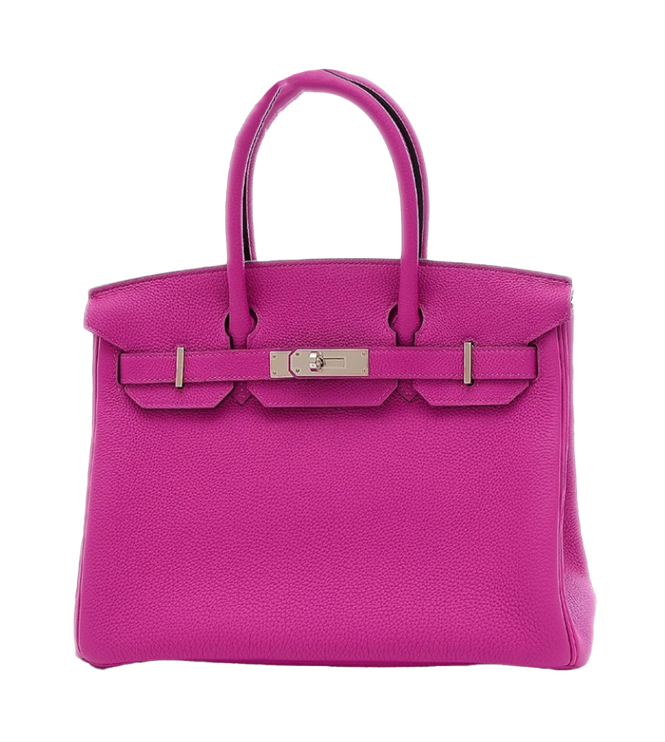 HERMES BIRKIN 30 TOGO ROSE PURPLE | VINTAGE PARIS