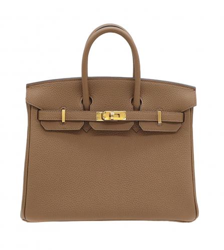 HERMES BIRKIN 25 TOGO ETOUPE