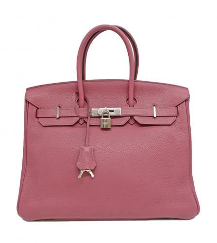 HERMES BIRKIN 35 FJORD ROSEWOOD