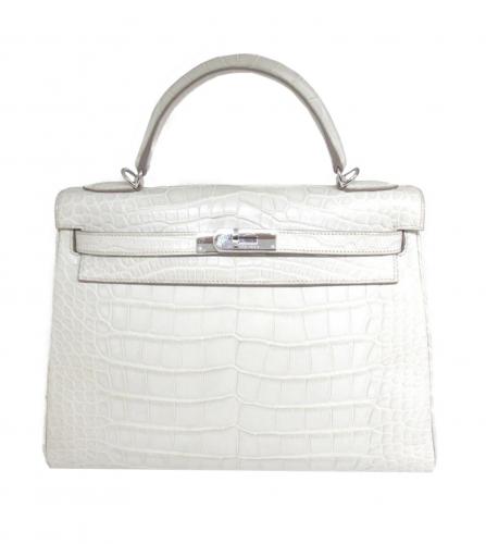 HERMÈS Shiny Porosus Croc Vintage Mini Kelly 20 shoulder bag in Black with  Diamond White Gold hardware and Gold hardware-Ginza Xiaoma – Authentic  Hermès Boutique