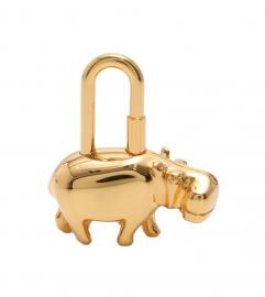 HERMES HIPPOPOTAMUS CADENA CHARM