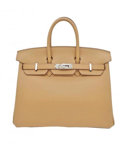 HERMES BIRKIN 25 SWIFT BISCUIT