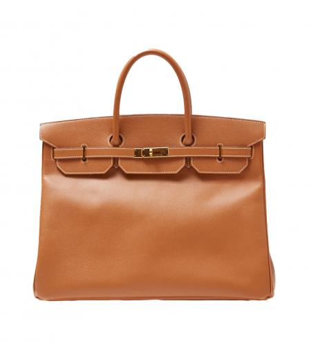 HERMES BIRKIN 40 COURCHEVEL GOLD