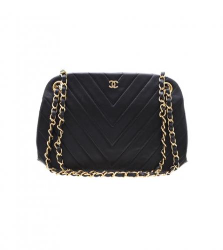 CHANEL BLACK TOTE BAG