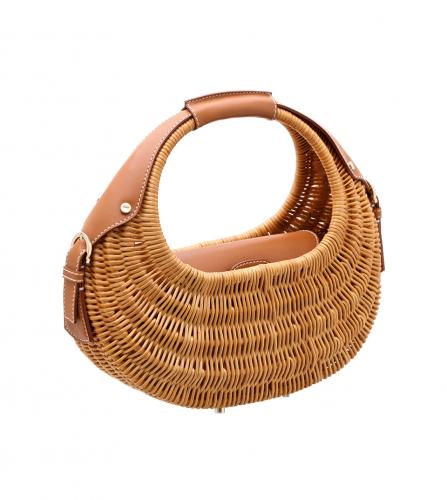 Ferragamo best sale wicker bag