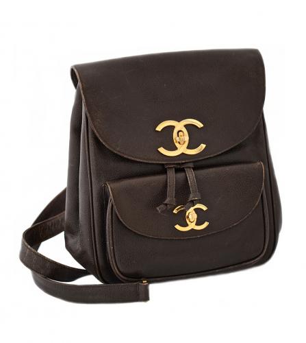 CHANEL BROWN BACKPACK