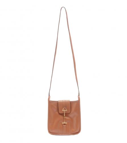 Hermes Unisex Potiron Toile Shoulder Bag - Vintage Lux