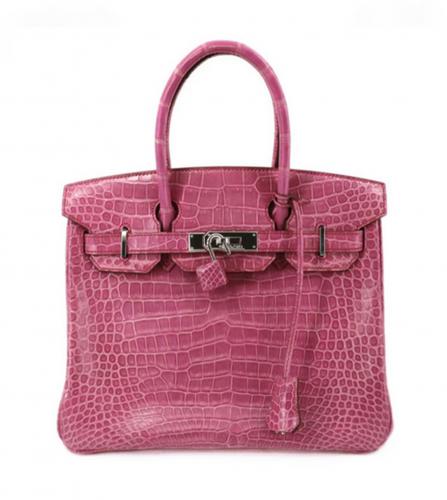 Hermes 5P Bubblegum Pink Crocodile Alligator Kelly 25 Bag Pochette Clutch –  MAISON de LUXE