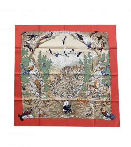 HERMES SILK SCARF SICHUAN