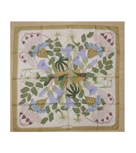 HERMES SILK SCARF FLORA