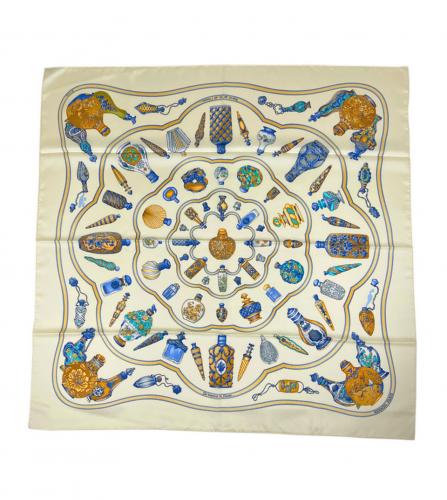 HERMES SILK SCARF IMPORTE LE FLACON