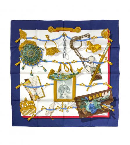 HERMES SILK SCARF MEMOIRE D'HERMES