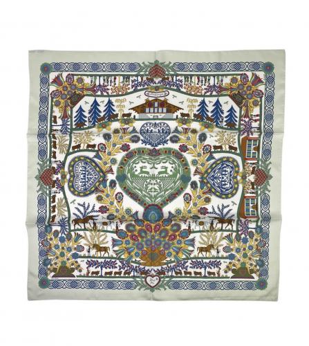 HERMES SILK SCARF D'ECOUPAGES