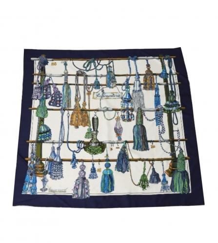 HERMES SILK SCARF PASEMENTERIE