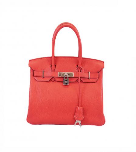 HERMES BIRKIN 30 TAURILLON BOUGAINVILLIER SILVER