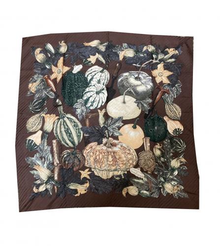 HERMES SILK SCARF CITROUILLES & COLOQUINTES