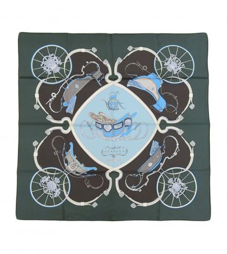 HERMES SILK SCARF SPRINGS