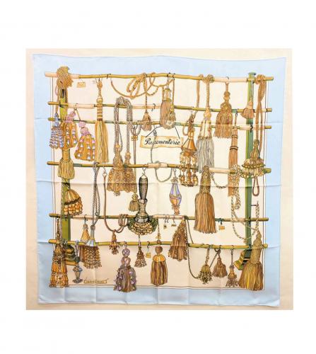 HERMES SILK SCARF PASEMENTERIE