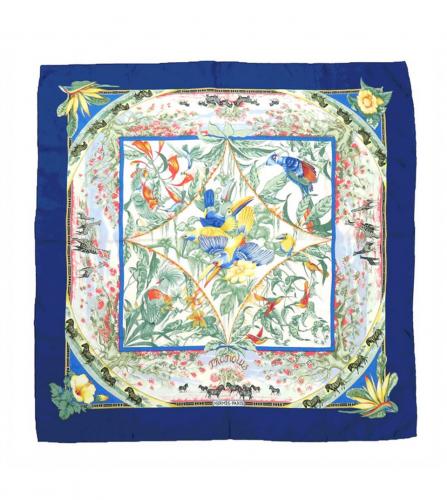 HERMES SILK SCARF TROPIQUES