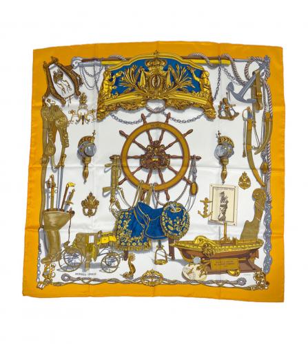 HERMES SILK SCARF MUSEE