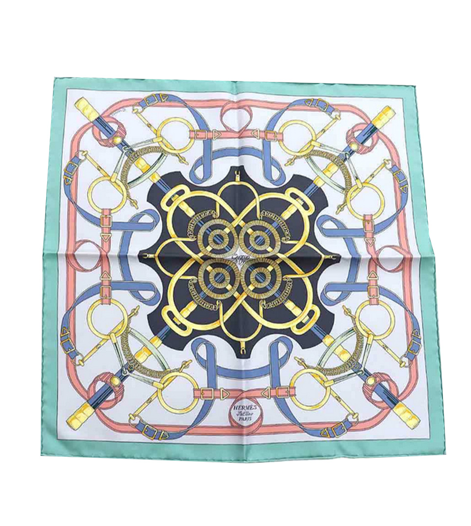 HERMES SILK SCARF EPERON D'OR | VINTAGE PARIS