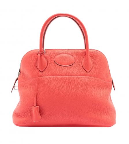 HERMES BOLIDE 31 TAURILLON CLEMENCE ROUGE COEUR