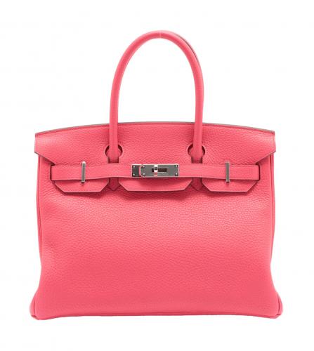 HERMES BIRKIN 30 TAURILLON CLEMENCE ROSE EXTREME