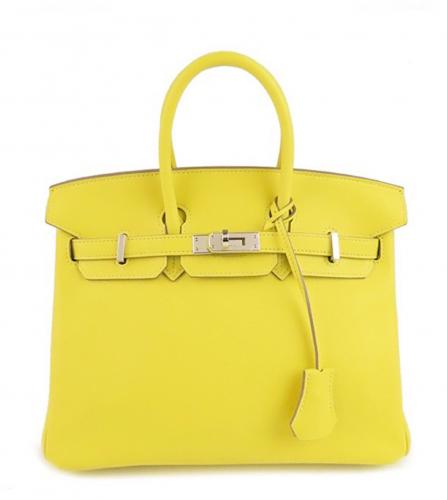 HERMES BIRKIN 25 SWIFT YELLOW