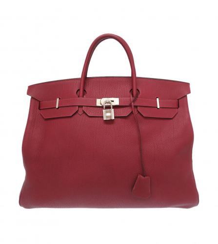 HERMES BIRKIN 50 FJORD RED