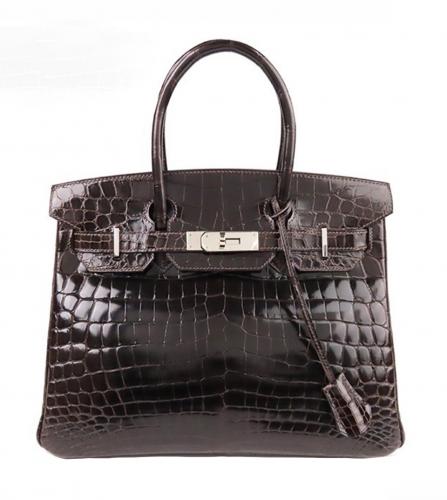 HERMES BIRKIN 30 NILOTICUS CACAO