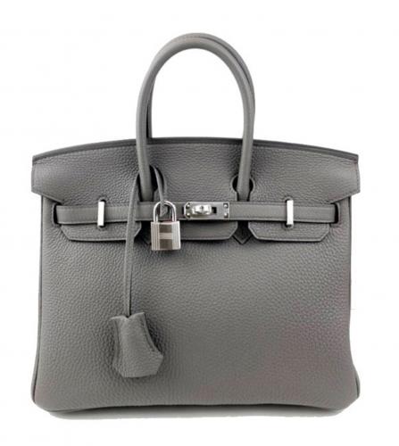 HERMES BIRKIN 25 TOGO ETAIN