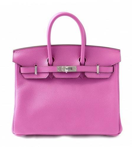 HERMES BIRKIN 25 TAURILLON CLEMENCE MAGNOLIA