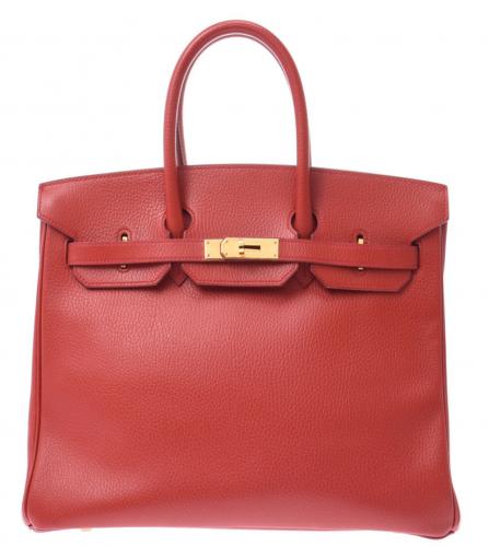 HERMES BIRKIN 35 ARDENNES RED