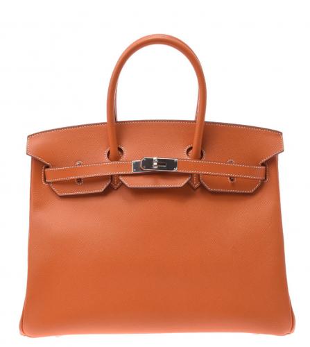 HERMES Birkin 35 epson orange