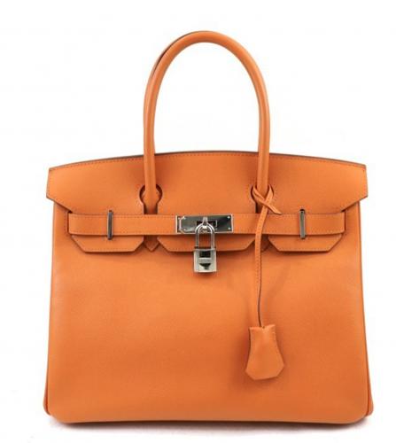 HERMES Birkin 30 epson orange