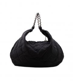 CHANEL BLACK HOBO BAG