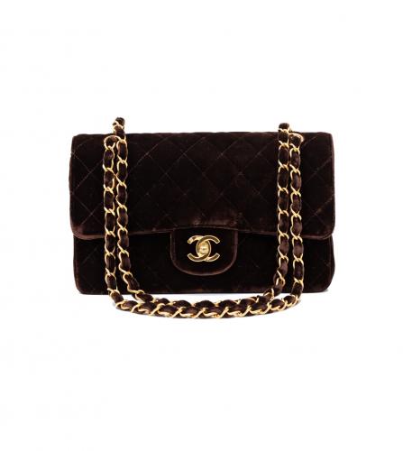 CHANEL BROWN FLAP BAG