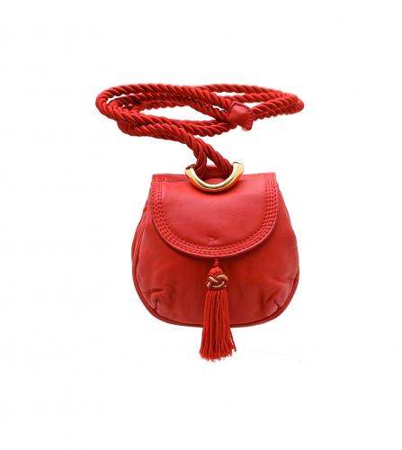 LOEWE RED PARTY BAG