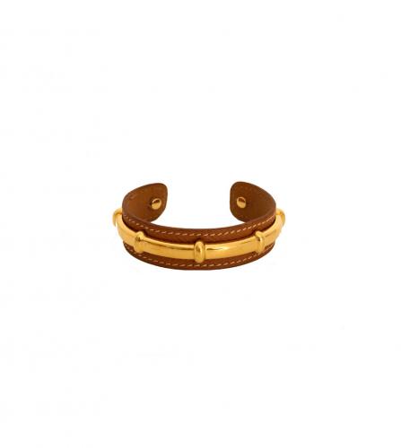 HERMES BROWN BRACELET