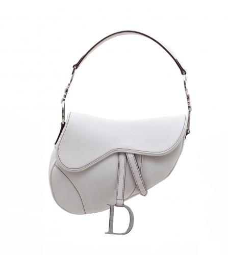Christian Dior  Vintage Paris 50's Saddle Bag – Baggio Consignment